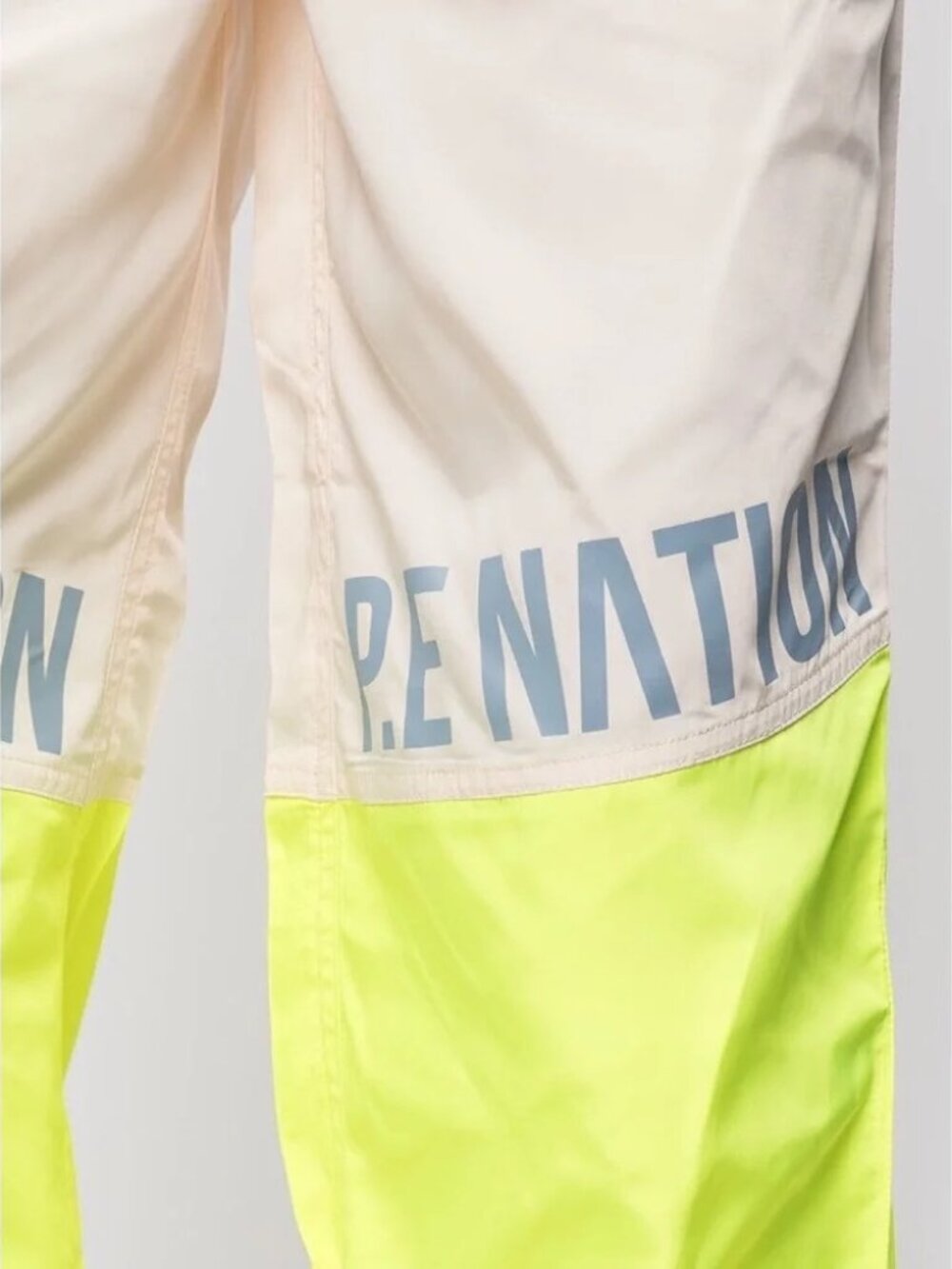 P.E Nation First Position Wide Leg Track Pants Pearled Ivory NWOT Size XS $149 - Picture 7 of 12